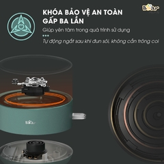 Bình đun nước siêu tốc Bear ZDH-Q17B1