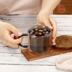 Bộ 4 cốc IMAT AME 2 thành thủy tinh borosilicate dung tích  250ml