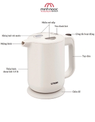 Bình siêu tốc TIGER PFY-A10W (1.0L)