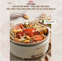 Nồi lẩu điện Bear 5L SB-NL05F