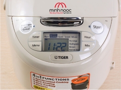 Nồi cơm điện Tiger dung tích 1.0  JAX - R10W MADE IN JAPAN
