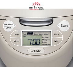 Nồi cơm điện Tiger dung tích 1.0  JAX - R10W MADE IN JAPAN