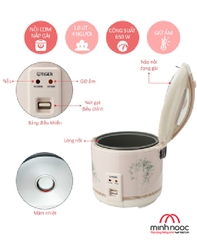 Nồi cơm điện Tiger dung tích 1.8l  JNP - 1800 MADE IN JAPAN