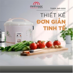 Nồi cơm điện mini màu hồng Tiger dung tích 1 lít JNP- 1000 MADE IN JAPAN