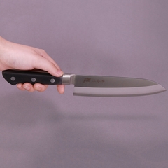 Dao Santoku Dragon có lưỡi cố định bằng thép không gỉ