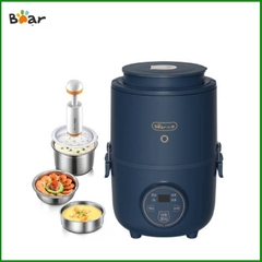 Hộp cơm điện tử hẹn giờ Bear 3 khay inox DFH-B15X3