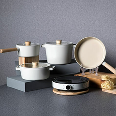 Bộ nồi chảo Neoflam Fika Hàn Quốc 5 món