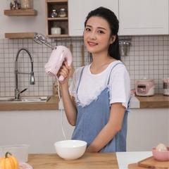 Máy đánh trứng cầm tay Bear DDQ-A01G1 Hồng