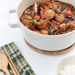 Combo bếp từ - nồi cỡ lớn 26cm Neoflam Fika Hàn Quốc