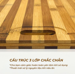 Thớt Tre Minh Ngọc  Lành Tính Cao Cấp