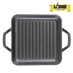 Chảo gang Lodge - LC11SGP Chảo gang nướng hình vuông 28cm