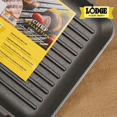 Chảo gang Lodge - LC11SGP Chảo gang nướng hình vuông 28cm