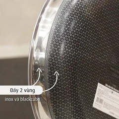 Chảo đa năng iMat Hybrid 26cm, tráng gốm đen