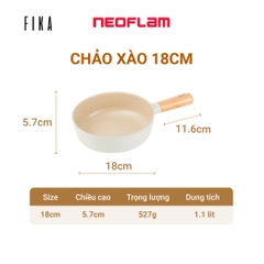 Bộ nồi chảo Neoflam Fika Hàn Quốc 7 món