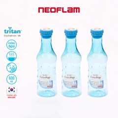 Bộ 3 chai nước Tritan - POP 600ml