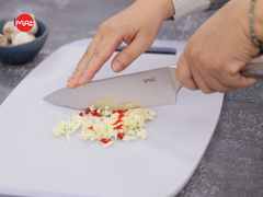 Dao Chef cán thép iMat, Lưỡi thép cacbon 5CR15 sắc, bền bỉ