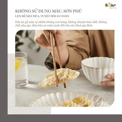 Bộ đũa gỗ thủ công Bear cao cấp CX-E0103
