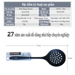 Muôi thủng Silicone GGOMi GG471