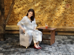 Ghế sofa chỉnh dáng ngồi đúng iMat màu Ghi xám