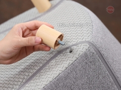 Ghế sofa chỉnh dáng ngồi đúng iMat màu Ghi xám