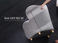 Ghế sofa chỉnh dáng ngồi đúng iMat màu Ghi xám
