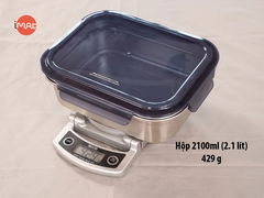 Bộ 4 hộp inox dùng vi sóng Imat