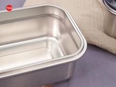 Bộ 4 hộp inox dùng vi sóng Imat