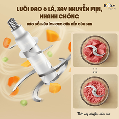 Máy Xay Ăn Dặm Bear QSJ-D02Q1 0.6L