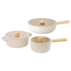 Bộ nồi chảo 3 món Neoflam Fika Hàn Quốc