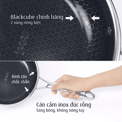 Chảo Đa Năng Cỡ Lớn Imat Hybrid 28Cm, Chống Dính Ceramic Đen