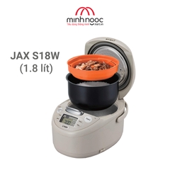 Nồi cơm điện Tiger dung tích 1.8l  JAX - S18W MADE IN JAPAN