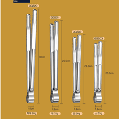 Kẹp thực phẩm inox GGOMi Hàn Quốc cỡ XXL GG220