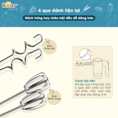 Máy Đánh Trứng, Trộn Bột Bear DDQ-B02L1