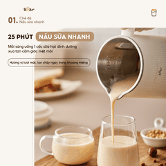 Máy làm sữa hạt Bear 0.6L SB-SH06C