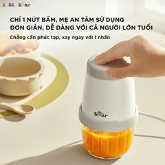 Máy xay ăn dặm 8 lưỡi 0.3L Bear CH-5H02D24