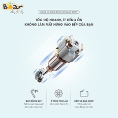 Máy Xay Thịt Đa Năng 2L Bear QSJ-B02Q1