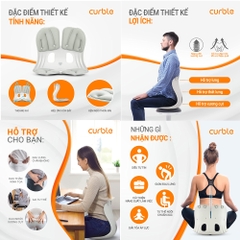 Ghế Curble Grand chỉnh dáng ngồi đúng tư thế Hàn Quốc