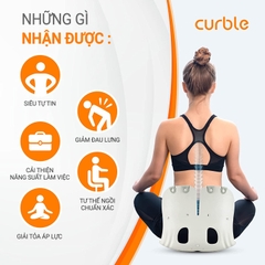 Ghế Curble Grand chỉnh dáng ngồi đúng tư thế Hàn Quốc