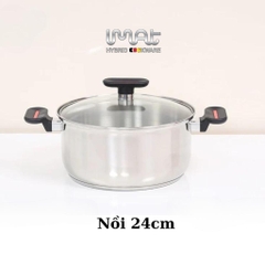 Bộ 5 nồi chảo iNox 304 không chống dính iMAT