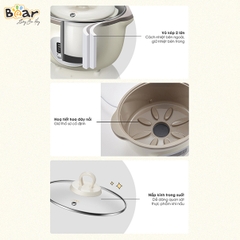 Nồi nấu chậm 1.6L Bear SUBE002