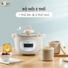 Nồi nấu chậm 1.6L Bear SUBE002