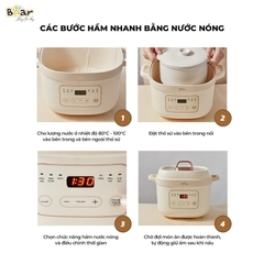 Nồi nấu chậm Bear 1,6L SB-NNC16
