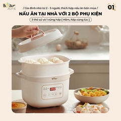 Nồi nấu chậm Bear 1,6L SB-NNC16