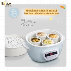 Nồi Nấu Chậm 2.5L Bear Sube003