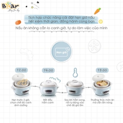 Nồi Nấu Chậm 2.5L Bear Sube003