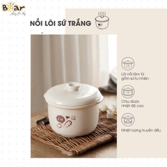 Nồi nấu chậm 0,8L Bear SUBE001