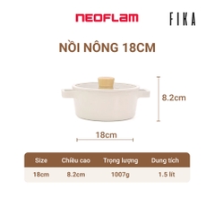 Bộ nồi chảo Neoflam Fika Hàn Quốc 5 món - bộ sản phẩm 2