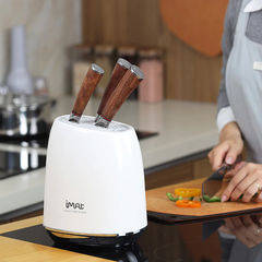 Ống Cắm Dao IMAT Nat Cao Cấp Thiết Kế Nghiêng Thông Minh Gọn Gàng, An Toàn, Cho Bếp Gia Đình