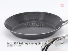 Chảo Paella 28 iMat Hybrid có vung
