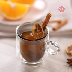 Bộ 6 Cốc Trà TATA Thủy Tinh High Borosilicate Hai Thành Cách Nhiệt Cao Cấp